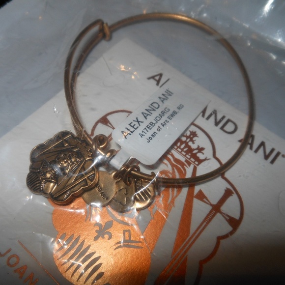 Alex And Ani Joan Of Arc Courage Charm Rafaelian G - Picture 7 of 7
